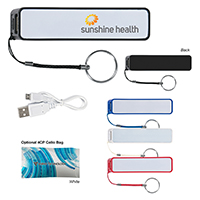 Portable Charger With Key Ring